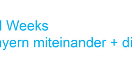 BIM Weeks Bayern - Vier Wochen Digitalisierung und Erfahrungsaustausch