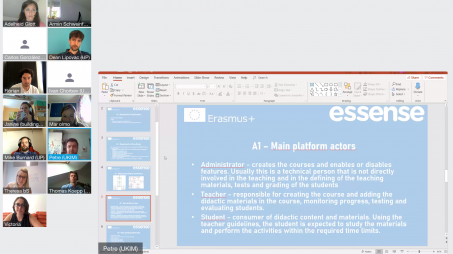 4. Transnationales Partnertreffen im ESSENSE-Projekt